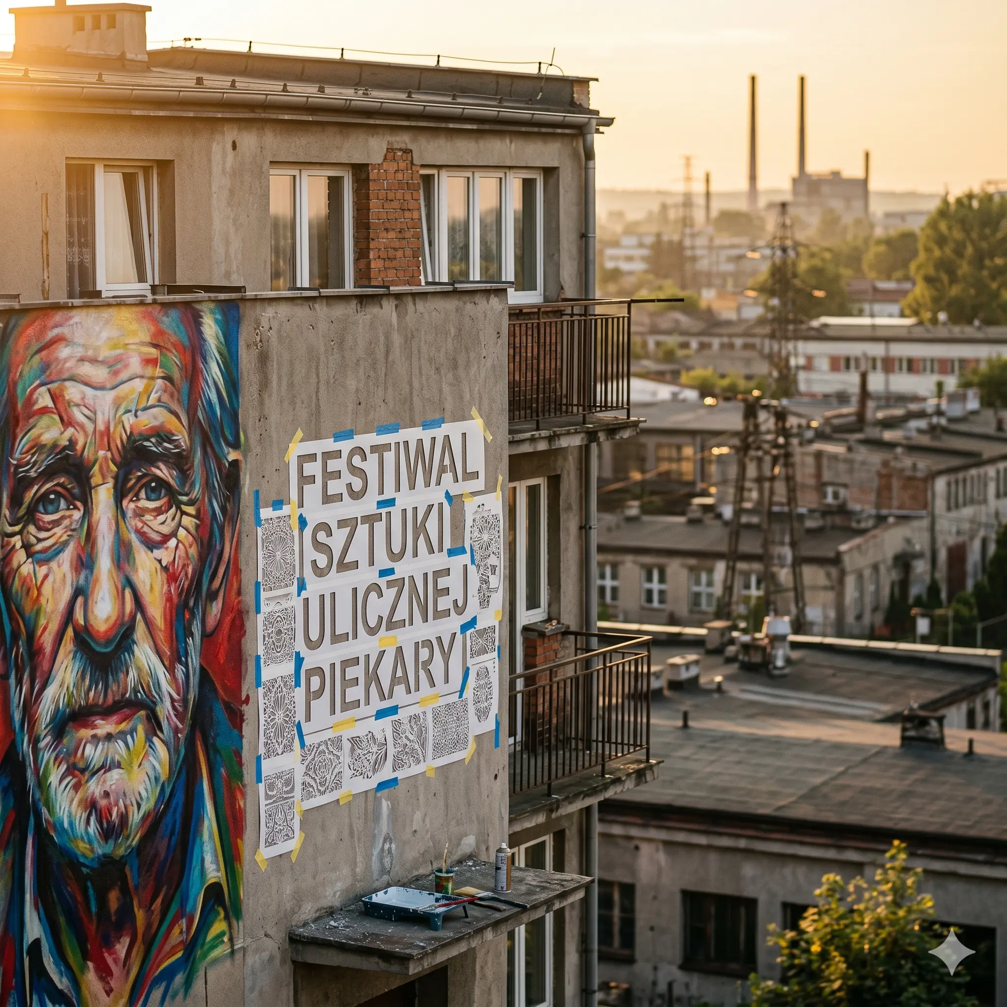 Murale reklamowe: Tworzenie dużych grafik reklamowych na ścianach budynków za pomocą szablonów wielkoformatowych.
						Graffiti szablonowe: Tworzenie legalnych murali i grafik na przestrzeniach miejskich przy użyciu szablonów, co pozwala na precyzyjne odwzorowanie skomplikowanych wzorów.
